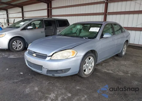 2006 Chevrolet Impala Lt из США, поврежденный, VIN 2G1WC581869243395